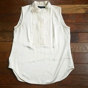 Banana Republic tank blouse silk xxs petite